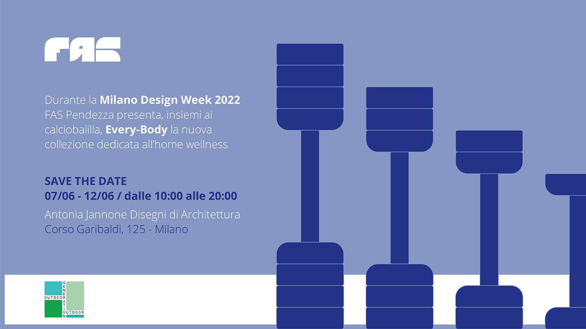 FAS Pendezza @ Milano Design Week 2022