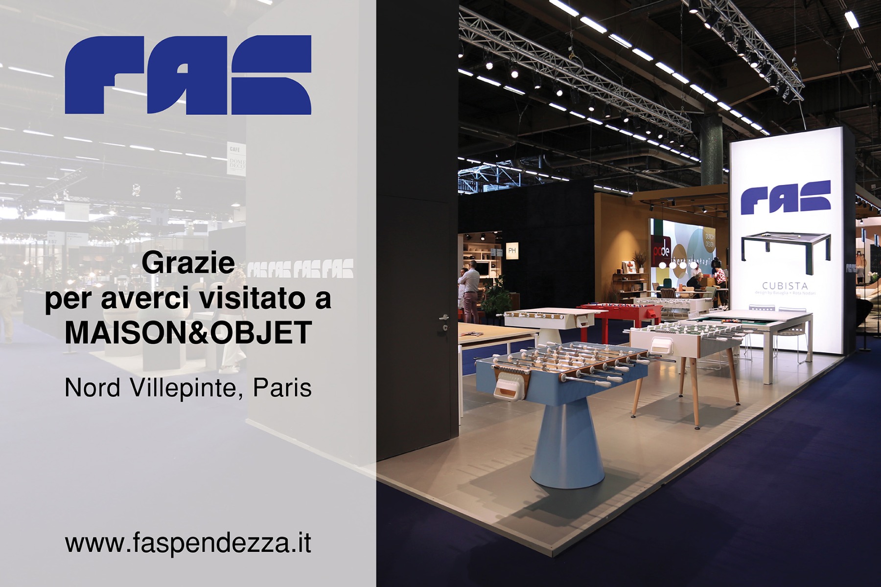 Fas Pendezza @ Maison&Objet - Parigi 2019